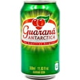thumbnail image 1 of Guaraná Antarctica, Guaraná Flavoured Soft Drink, Made From Amazon Rainforest Fruit, Imported from Brazil, 350ml, (Pack Of 12), 1 of 6