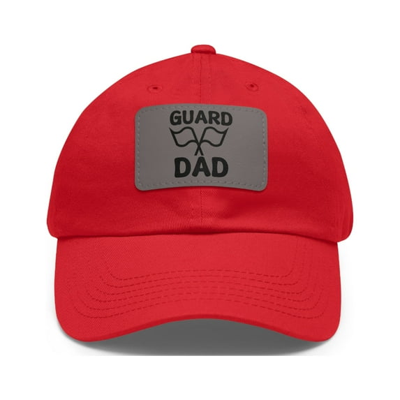 Guard Dad Hat Cap Strap Back Marching Band Color Guard Dad Hat