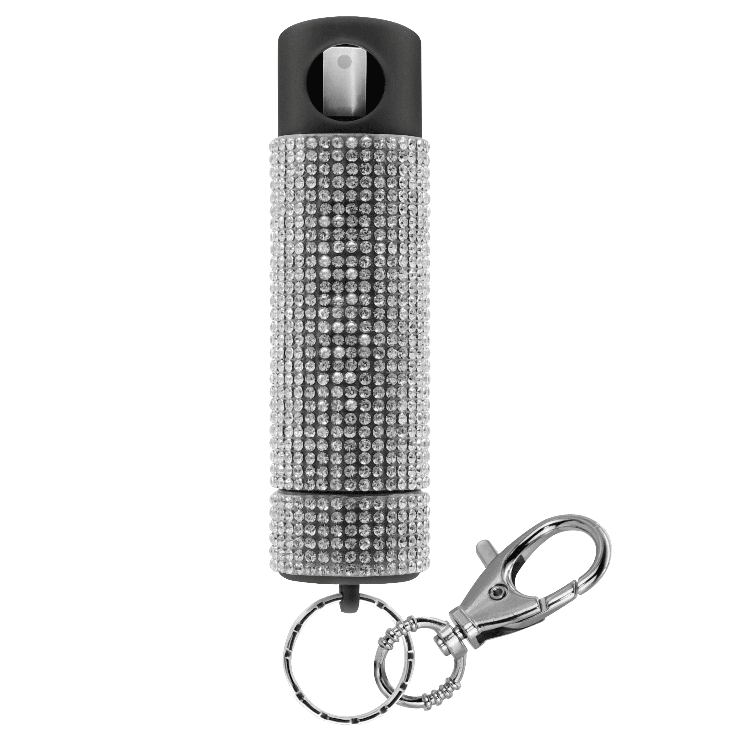 Guard Dog Bling it on Glass Breaker White Keychain Pepper Spray, pack of 1