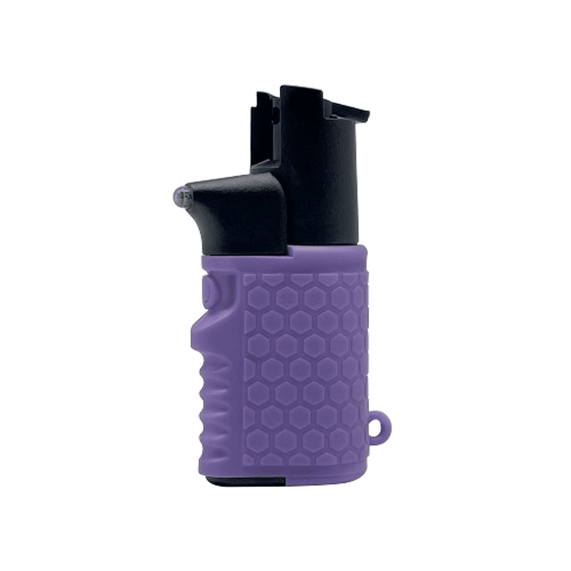 Pepper Spray with Flashlight 16 ft Range, ‎0.5 oz, Purple pepper spray for protection, Self