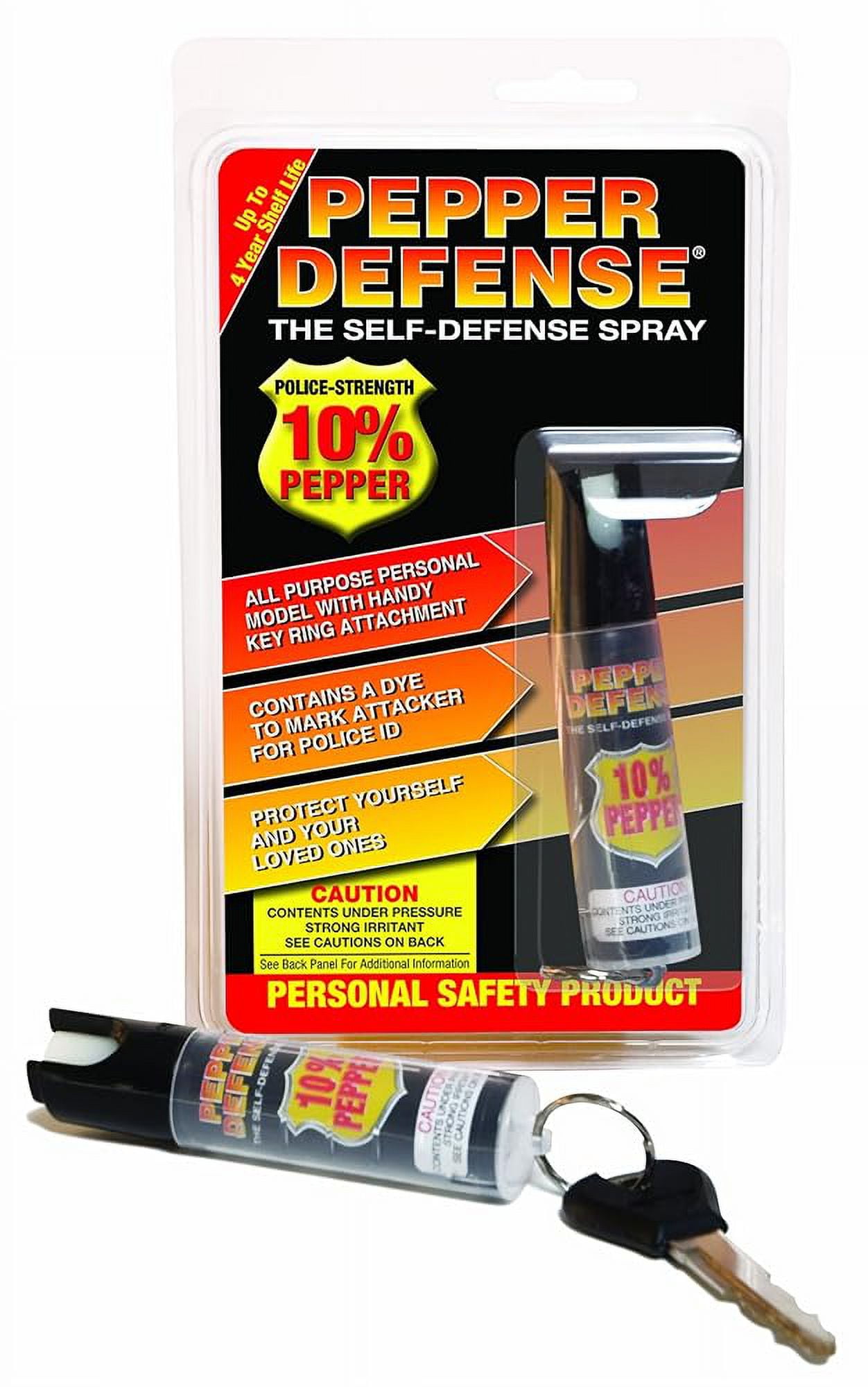 Guard Spray With Belt Clip Holster Max Strength 10 OC Spray