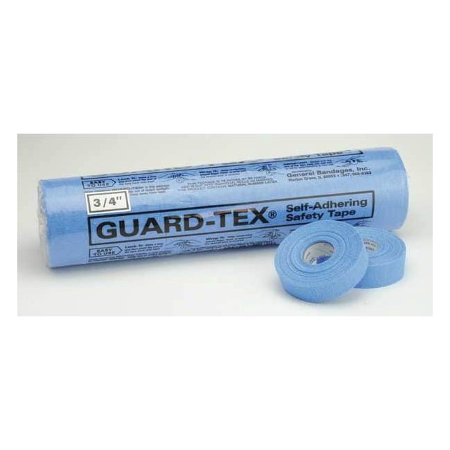 Guard-Tex Safety Tape, Blue, 3/4 x 30 yd. L, PK16 41408-34