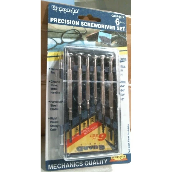 Guard Tools Ggp6Cx Precision Screwdriver Set 6 Piece Mechanics Quality Free Ship