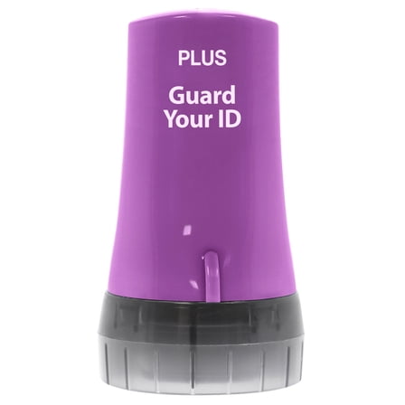 Guard Your ID Advanced Security Roller 2.0 for Identity Theft Prevention Purple Print