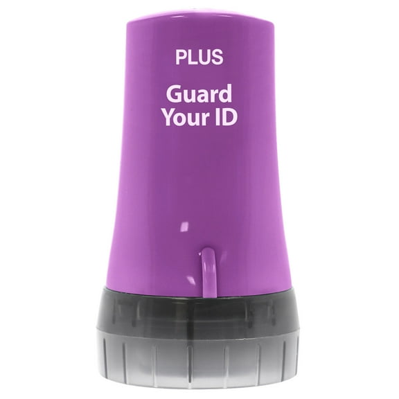 Guard Your ID Advanced Security Roller 2.0 for Identity Theft Prevention Purple Print