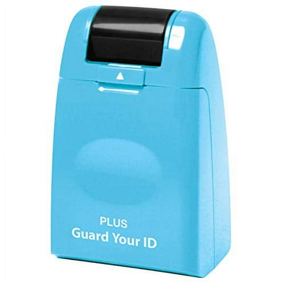 Guard Your ID Identity Protection Security Prevention Stamp Wide Roller (Turquoise) IS-500CM