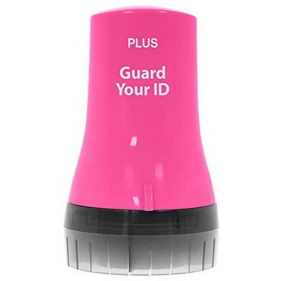 Guard Your ID Wide Advanced Roller 2.0 Identity Theft Prevention Security Stamp Pink