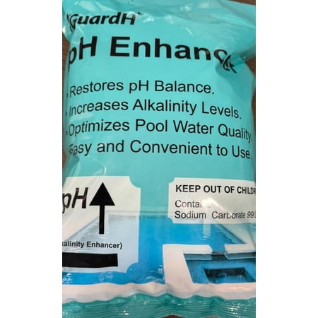 GuardH pH Enhancer, Pool Water Alkalinity Increaser, 8 lbs, for Pools and Spas