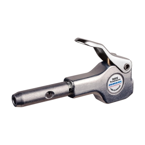 Guardair 900S Thumbswitch Safety Air Gun, Compact, Durable Cast Aluminum Body with Venturi Nozzle, Comfortable Palm Fit, 1/4-Inch FNPT Inlet