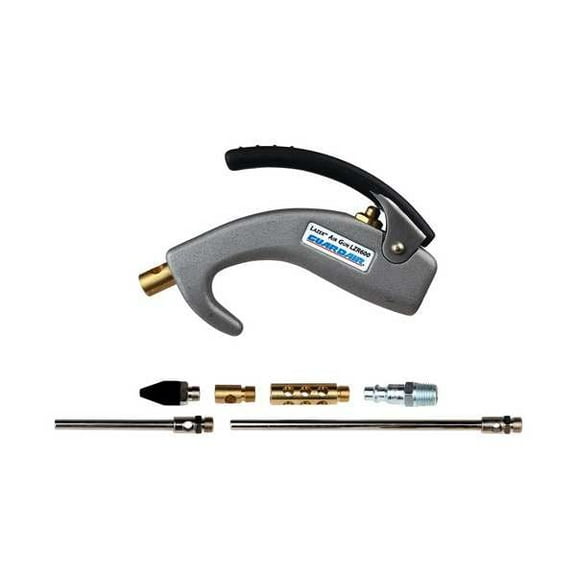 Guardair Ergonomic Air Gun Kit, 3", 6" Extension LZR6007KIT