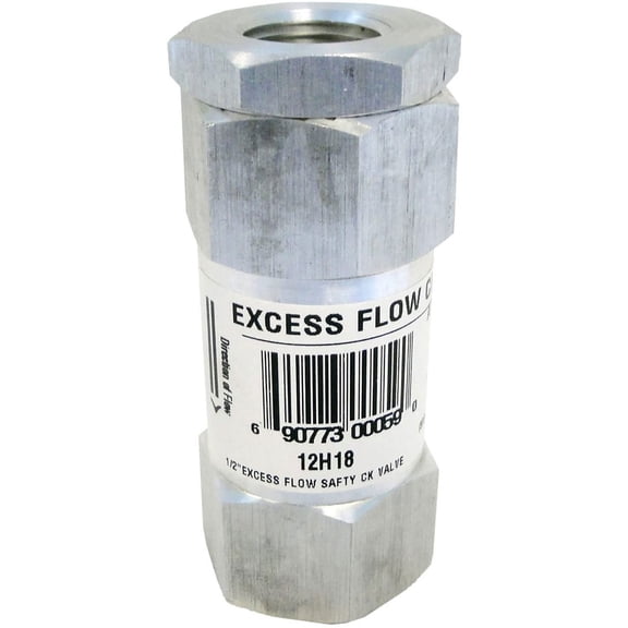 Guardair 12H18 1/2"" Fnpt Excess Flow Check Valve