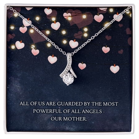 Guarded by our Mother Alluring Beauty Necklace, Gold Alluring Necklace
