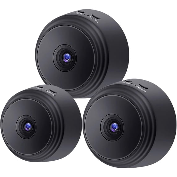Guardhouse Camera, 2026 New Guardhouse Watcheye Magnetic Mini Security Camera with Audio Wireless, WiFi Cameras Outdoor 1080P HD, Night Vision (3pcs)