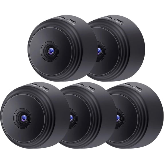 Guardhouse Camera, 2026 New Guardhouse Watcheye Magnetic Mini Security Camera with Audio Wireless, WiFi Cameras Outdoor 1080P HD, Night Vision (5pcs)