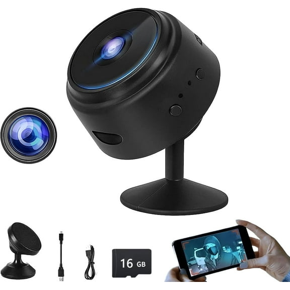 Guardhouse Camera, Guard House Security Camera,Guardhouse Watcheye Security Camera,1080P HD Magnetic Mini Wireless WiFi Cameras,Portable Home Surveillance System (1 Set)