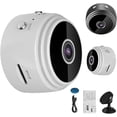 thumbnail image 1 of Watcheye Security Camera, Household Mini Cameras, Mini 4g Wireless WiFi Cameras 1080p HD, App Remote for Home, Indoor, Outdoor (White), 1 of 7