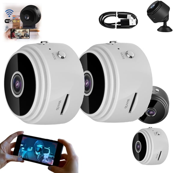 Guardhouse Camera,Guardhouse Watcheye Wireless Security Camera,Magnetic Mini 1080P HD,Smart Motion Alerts with Night Vision for Pet, Garage and House Security