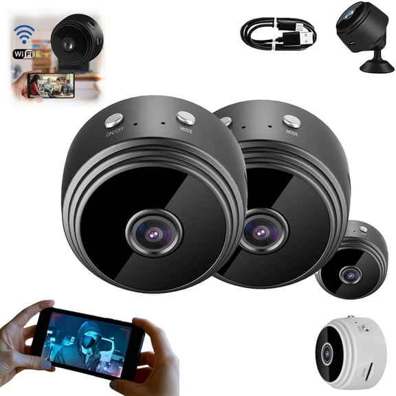 Guardhouse Camera,Guardhouse Watcheye Wireless Security Camera,Magnetic Mini 1080P HD,Smart Motion Alerts with Night Vision for Pet, Garage and House Security