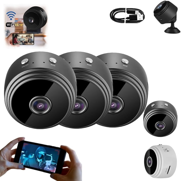 Guardhouse Camera,Guardhouse Watcheye Wireless Security Camera,Magnetic Mini 1080P HD,Smart Motion Alerts with Night Vision for Pet, Garage and House Security