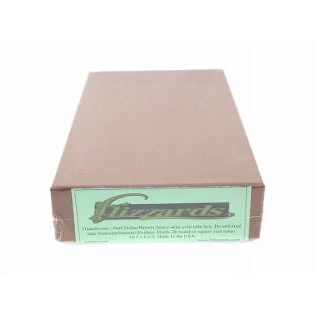 Guardhouse Coin Tube Storage Box, Heavy Duty HalfDollar/Brown