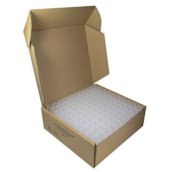 Guardhouse Dime (18mm) Impact Resistant Polypropylene Coin Tubes - Box of 100