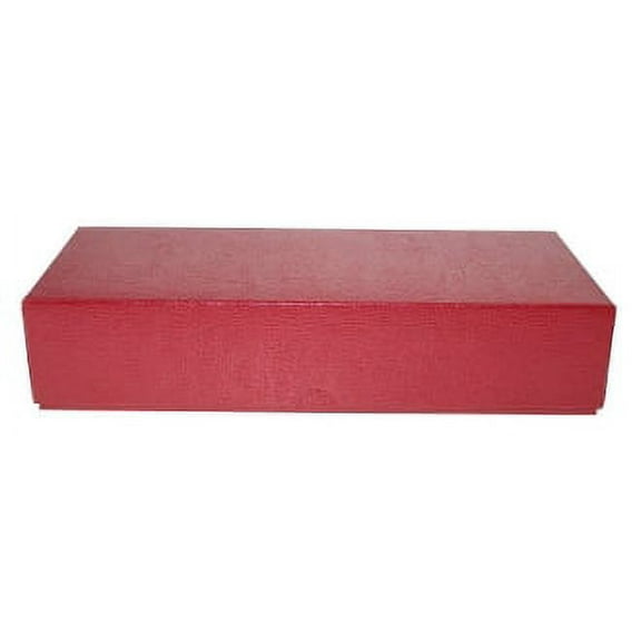 Guardhouse Double Row 2x2 Storage Box, Red- 10 x 4 x 2