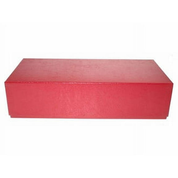 Guardhouse Double Row Slab Storage Box, Red - 12 x 5.75 x 3