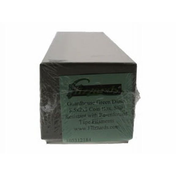 Guardhouse Green/Dime Coin Box, 2x2x8.5"