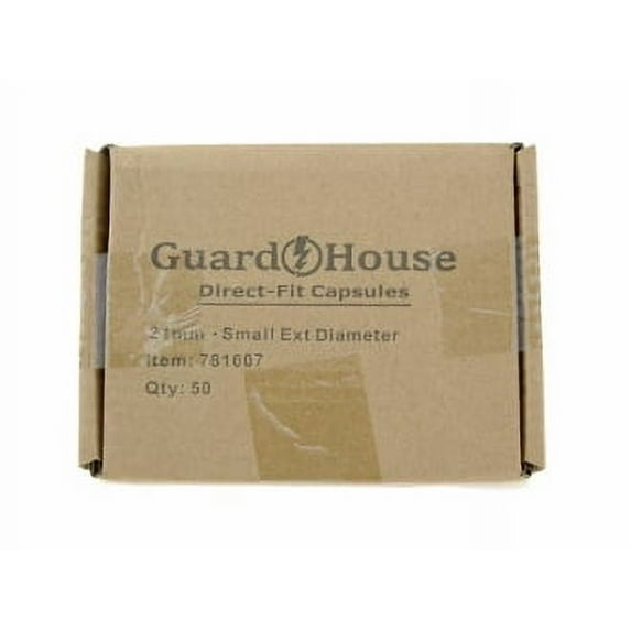 Guardhouse Nickel 21mm Direct Fit Coin Capsules, 50 pack