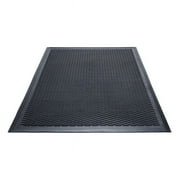 Guardian 54030501BLK 3 x 5 ft. Safety Chef Kitchen Rectangular Mat, Black