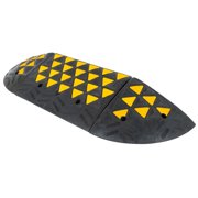 Guardian 6in Rubber Curb Ramp with Round End Caps