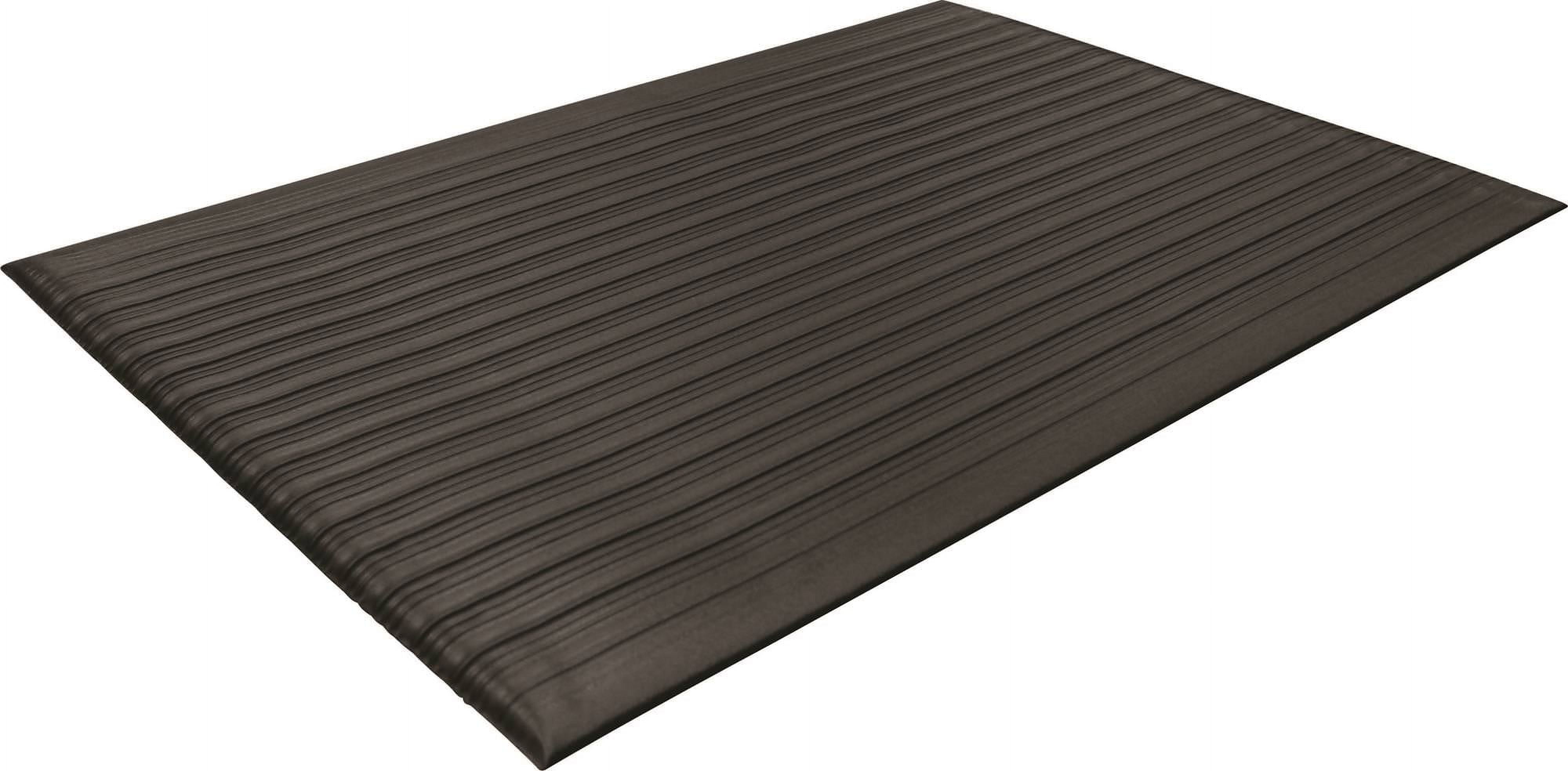 Guardian Air Step AntiFatigue Floor Mat, Vinyl, 2'x3', Black