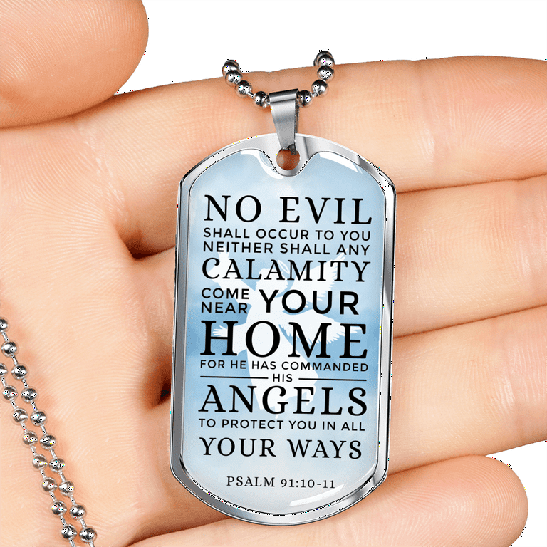 Guardian angel dog tag clearance