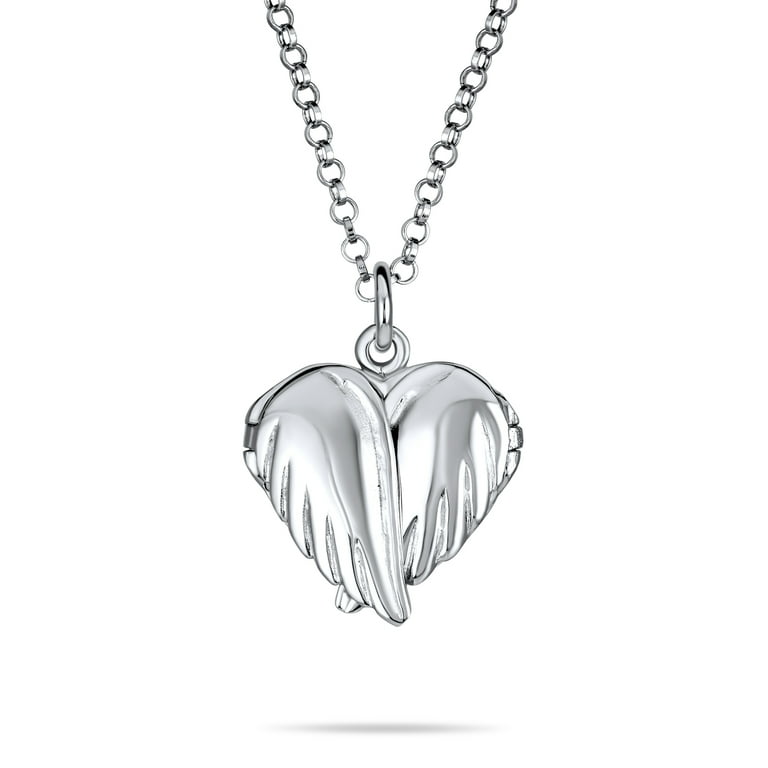 Angel feather pendant deals