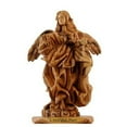 thumbnail image 1 of Guardian Angel olive wood Statue - Museum quality ( 26x14cm or10.3 inches high ), 1 of 1
