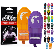 Guardian Baseball Sliding Mitt - Youth and Adult Sizes - Sliding Glove for Baseball - Elastic Compression Strap - 2 per Pack