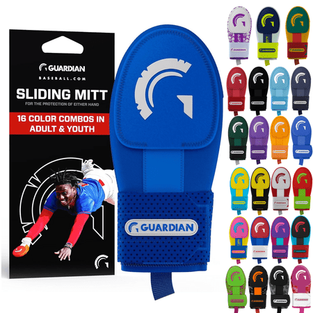 Guardian Baseball Sliding Mitt – Protective Hand Guard for Base Sliding – Youth & Adult Sizes - Shock Absorption, Athletic Fit, Slip-Resistant Design