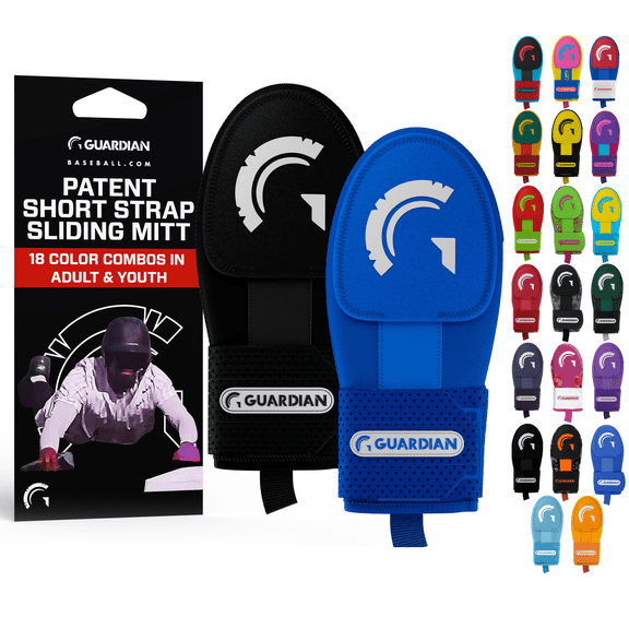 Guardian Baseball Sport Sliding Mitt - Youth -Protective Baseball Hand Guard- 2 Count