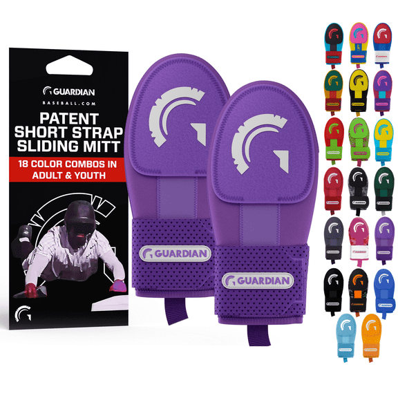 Guardian Baseball Sport Sliding Mitt - Youth -Protective Baseball Hand Guard- 2 per Pack