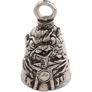 Guardian Bell Gremlin Good Luck Bell with Keyring & Black Velvet Gift Bag - Motorcycle Bell