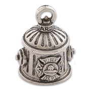 Guardian Bell, Metal, Fire Department, Fire Hydrant, Motorcycle Rider, Biker, Good Luck Bell, .75 x 1