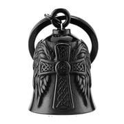 Guardian Bell Motorcycle, Motorcycle Guardian Bell For Bikers, Angel Wings Heavy Metal Protection Charm, Motorcycle Accessory Gift For Men Women