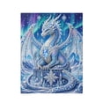 thumbnail image 1 of Guardian Dragon Diamond Art Painting Kit 8-Inch Complete Diy Diamond Embroidery Mosaic Craft Set for Adults, Luxury Home Decor Gift with All Supplies Included, 1 of 4