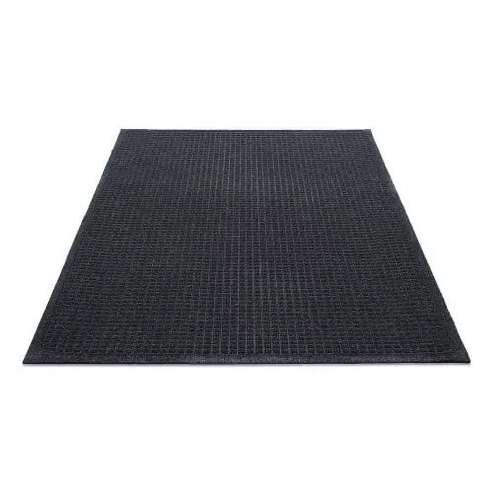 EcoGuard Charcoal Recycled Rubber Outdoor Wiper Mat, 36" x 60"