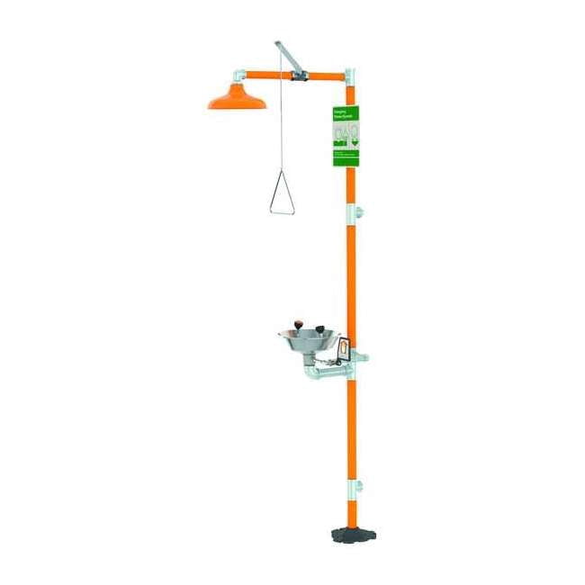 Guardian Equipment Drench Shower With Eyewash,16 In. W G1902