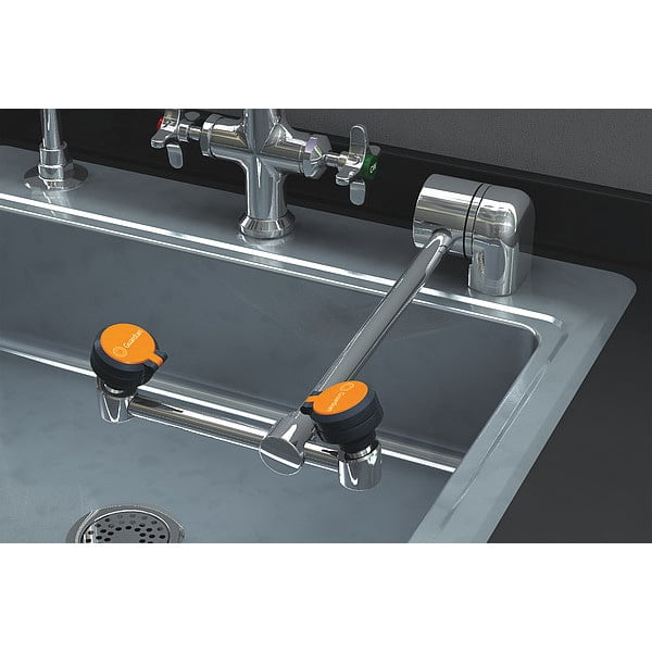 Guardian Equipment Eyewash,Deck Mount,6-1/2 W,14-1/8 D G1849