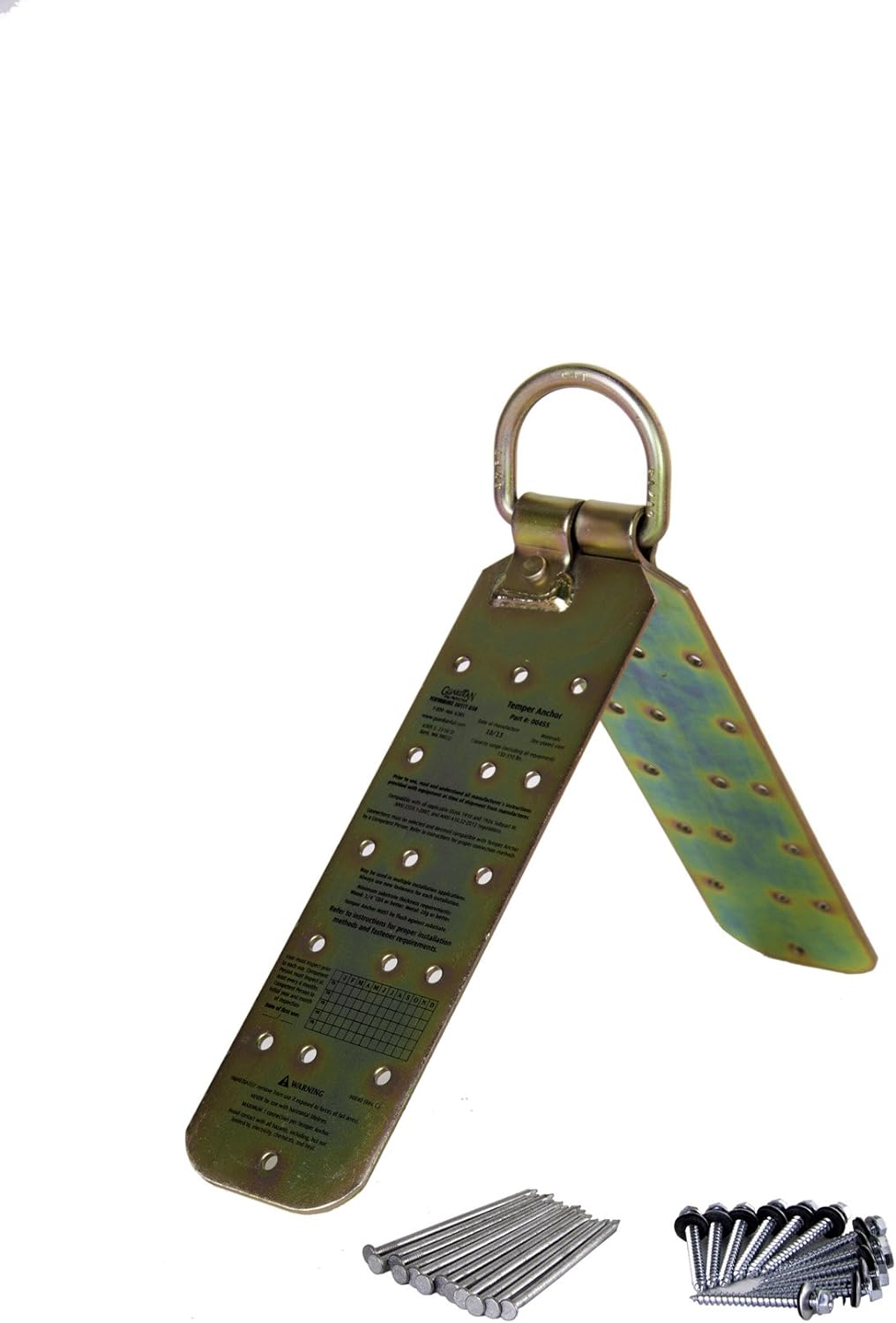 Guardian Fall Protection 00455 Temper Reusable Anchor for flat 12/12