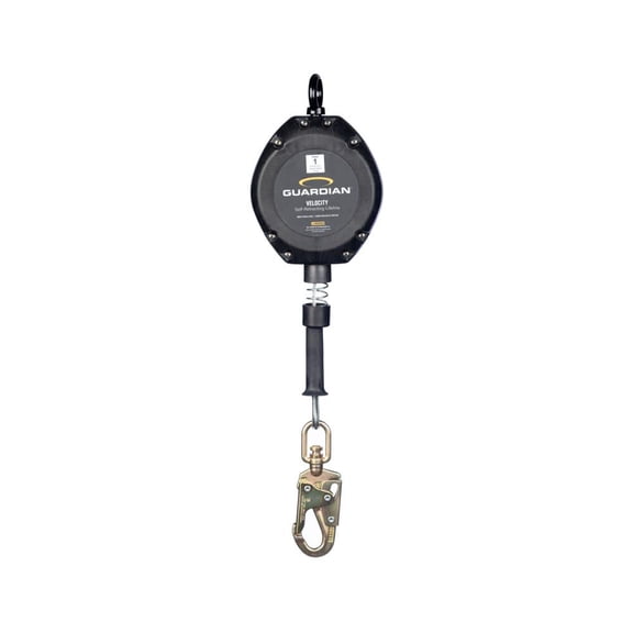 Guardian Fall Protection 10950 11-Foot Yellow Jacket Cable SRL with ABS Reinf...