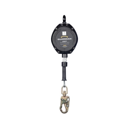Guardian Fall Protection 10950 11-Foot Yellow Jacket Cable SRL with ABS Reinf...