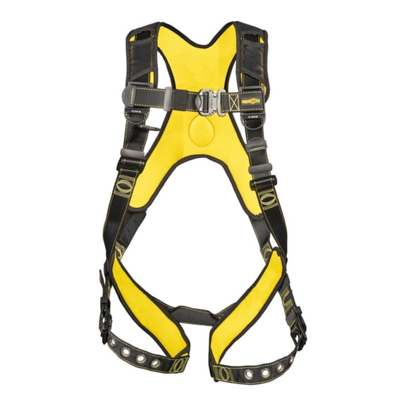 Guardian Fall Protection 21042 Cyclone Harness with QC Chest/TB Leg/No Waist ...